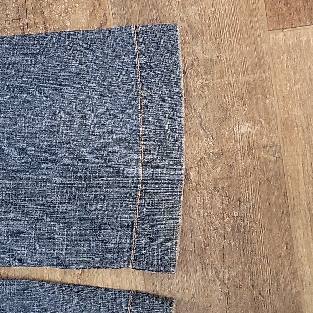 Womens Hydraulic Stretch Wide Leg Jeans Size 5/6 EUC - Picture 4 of 10